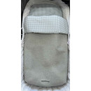 Saco para capazo invierno Norababybags gris