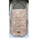 Saco para capazo invierno Babyclic Happy Rosa