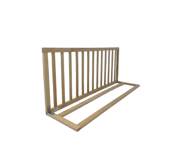 Barrera cama de madera 50x120
