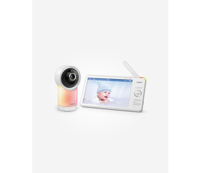 7″ HD Wi-Fi Video Baby Monitor con cámara panorámica