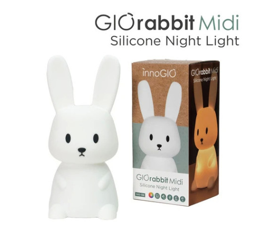 Lámpara nocturna silicona Conejo