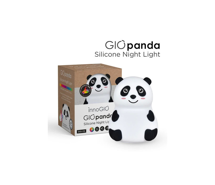 Lámpara nocturna silicona Panda