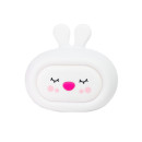 Lámpara nocturna silicona silicona con sonidos GIOsleepy Bunny