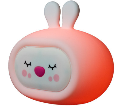 Lámpara nocturna silicona silicona con sonidos GIOsleepy Bunny