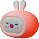 Lámpara nocturna silicona silicona con sonidos GIOsleepy Bunny