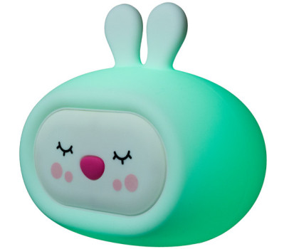 Lámpara nocturna silicona silicona con sonidos GIOsleepy Bunny