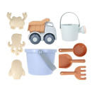 Set Juguetes de Playa Monneka Cubo Blue